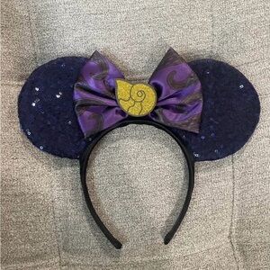 Disney Purple and Gold Sequin Headband